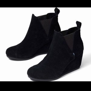 TOMS Wedge Booties